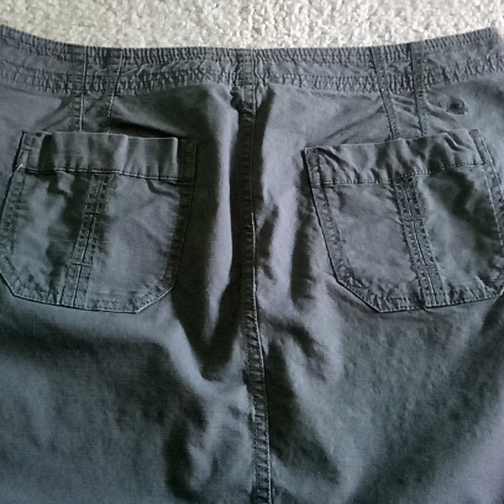 Eddie Bauer mini skirt 16 1/4" from waist to bottom of skirt specially dyed - Picture 3 of 4